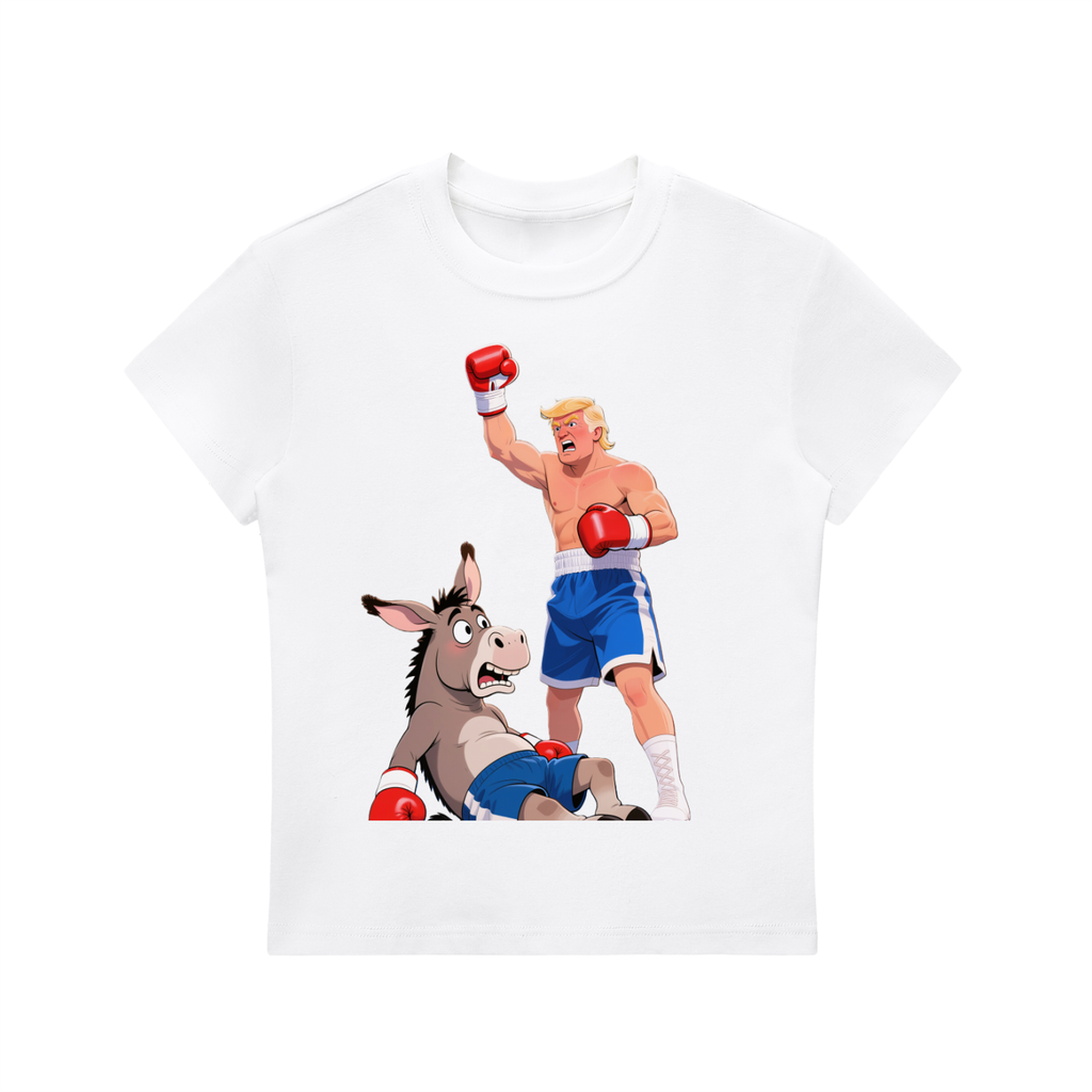 Trump vs The Democrats Women's Tee