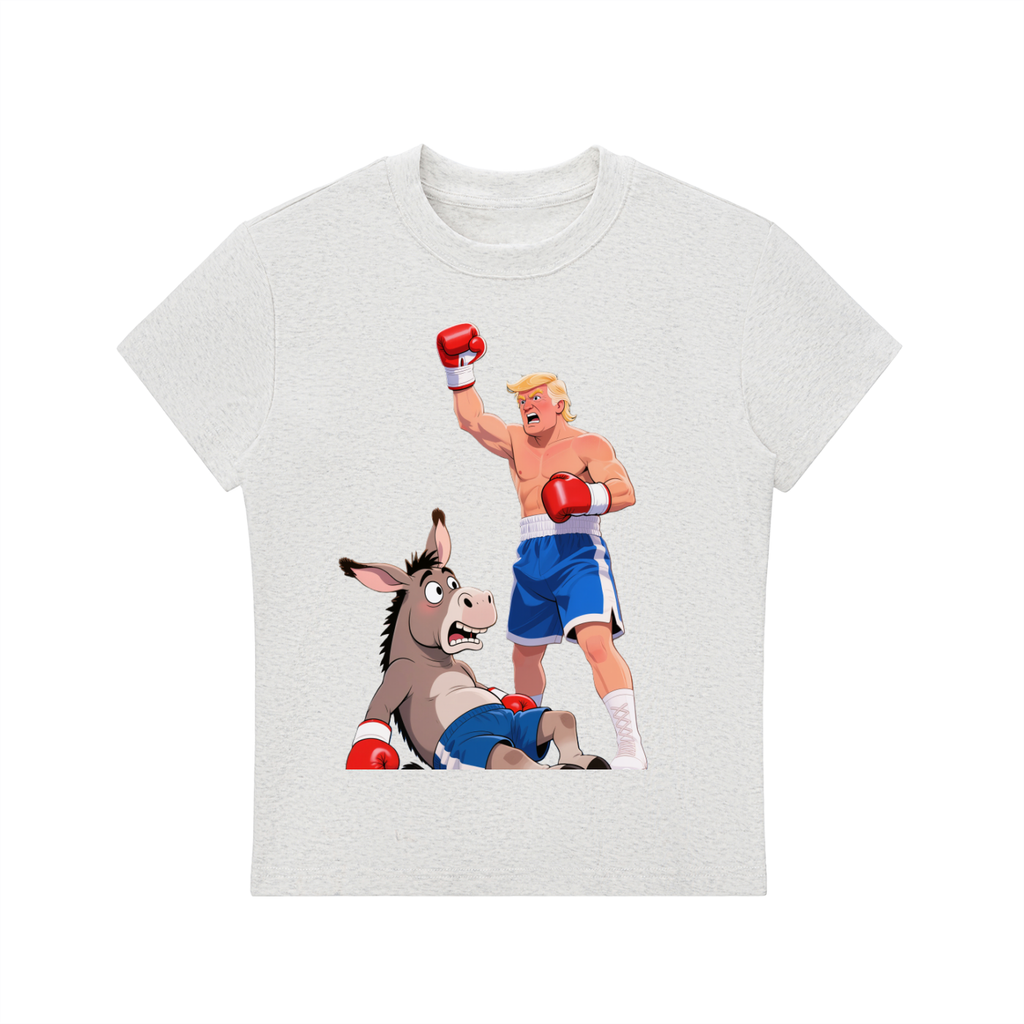 Trump vs The Democrats Women's Tee