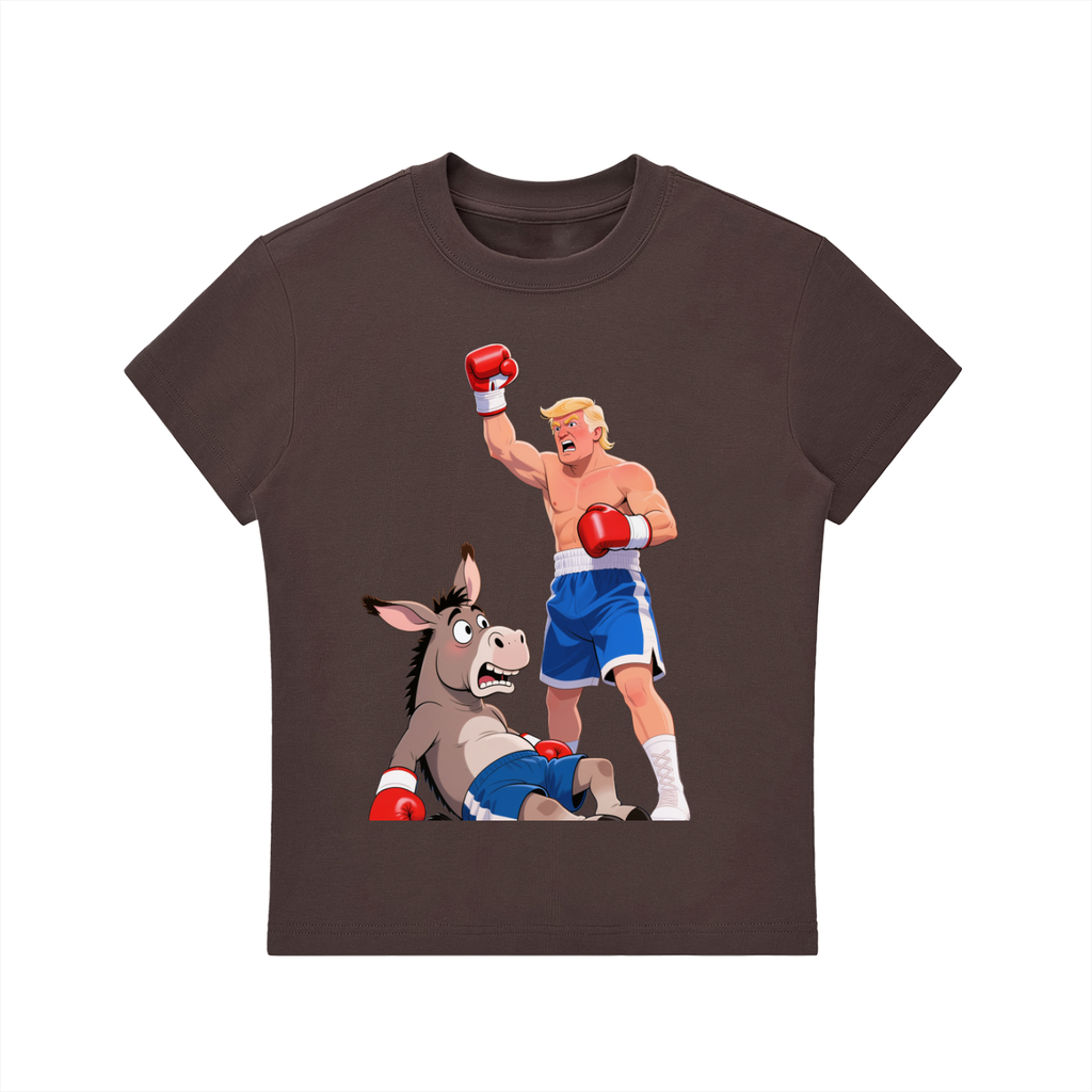 Trump vs The Democrats Women's Tee