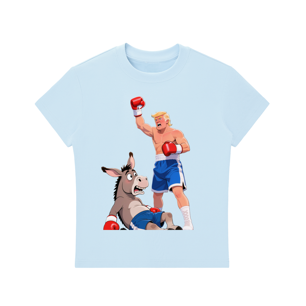 Trump vs The Democrats Women's Tee