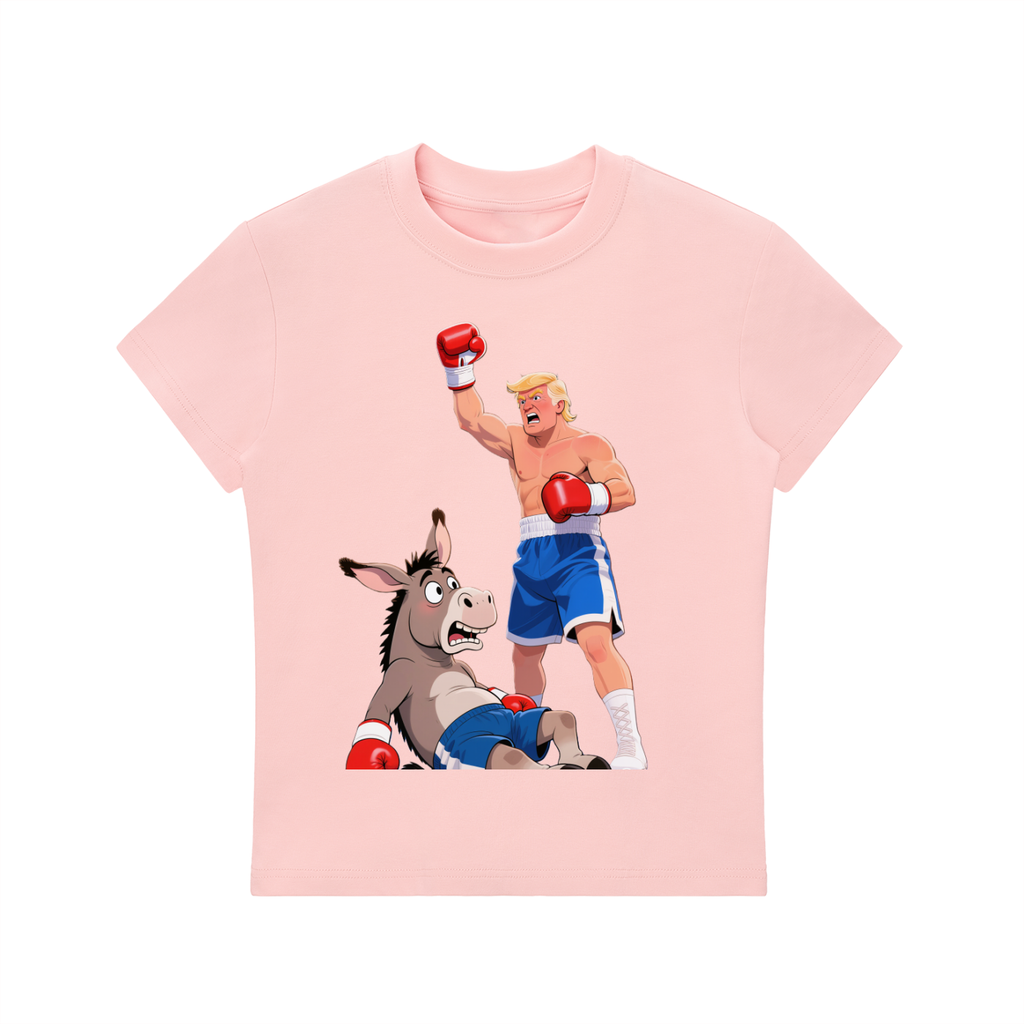 Trump vs The Democrats Women's Tee