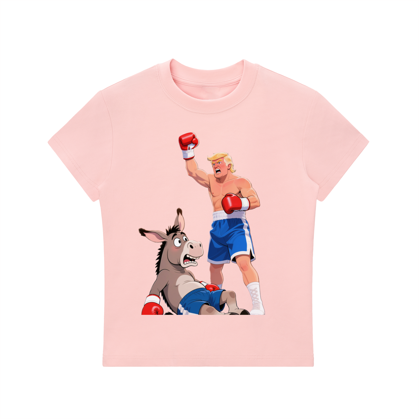 Trump vs The Democrats Women's Tee